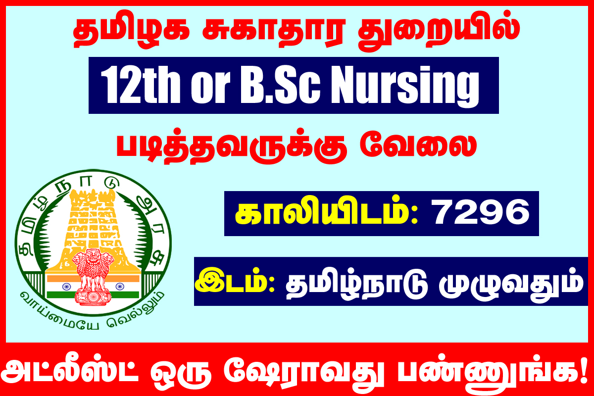 NHM Tamilnadu Recruitment 2021