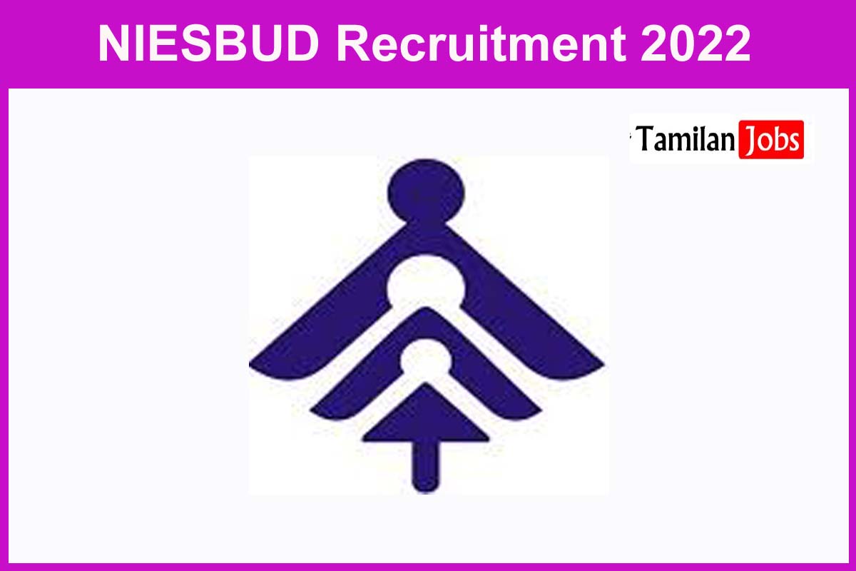 NIESBUD Recruitment 2022