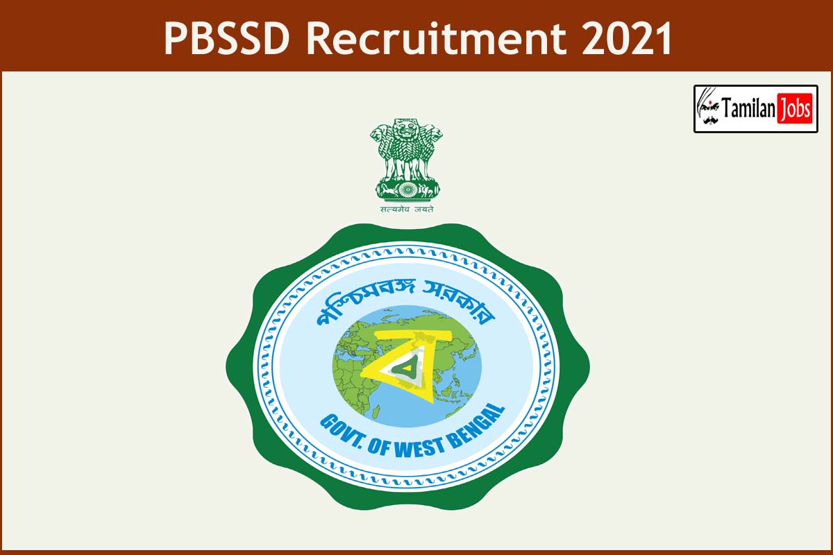 PBSSD Recruitment 2021