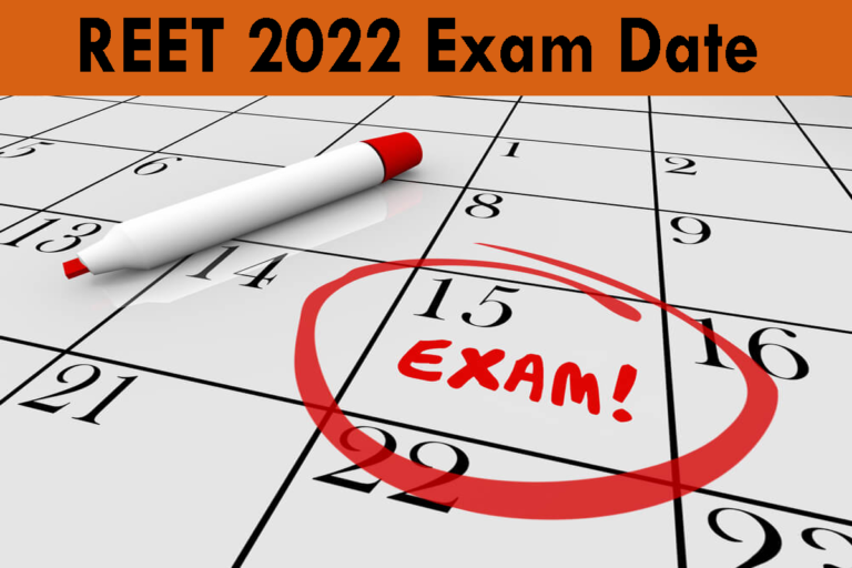 REET 2022 Exam Date