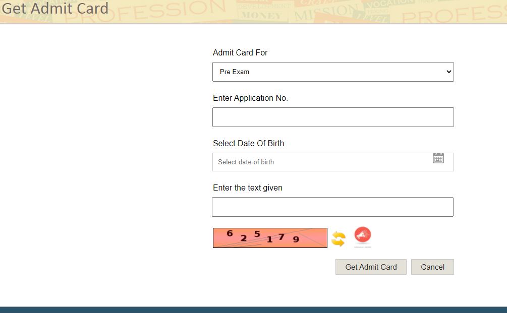 RSMSSB Computer Admit Card 2021