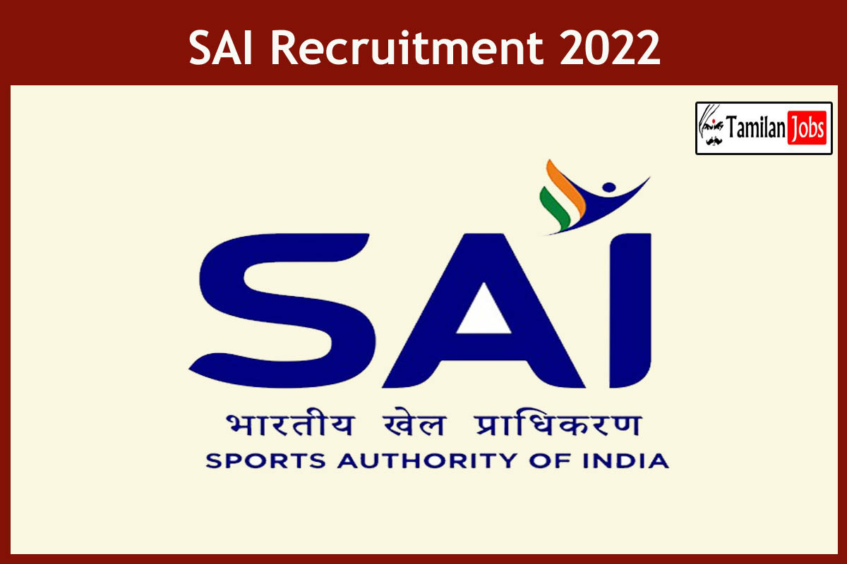 SAI Recruitment 2022