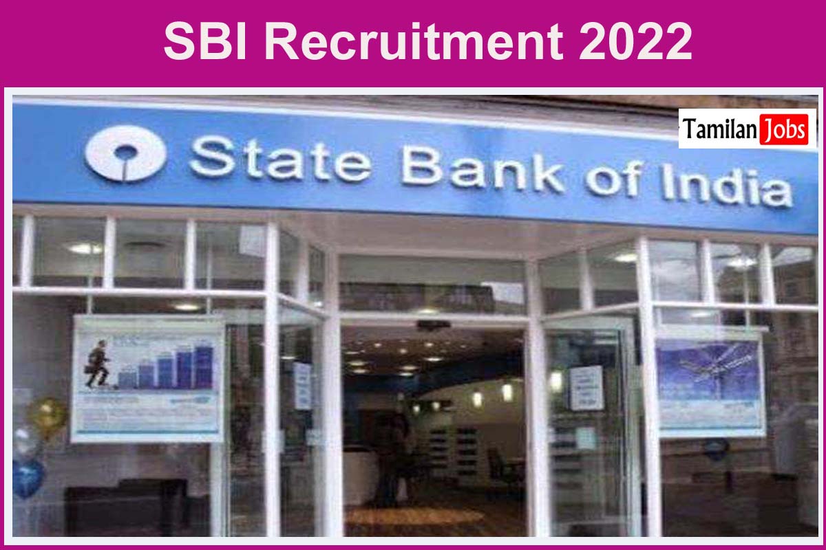 SBI Recruitment 2022