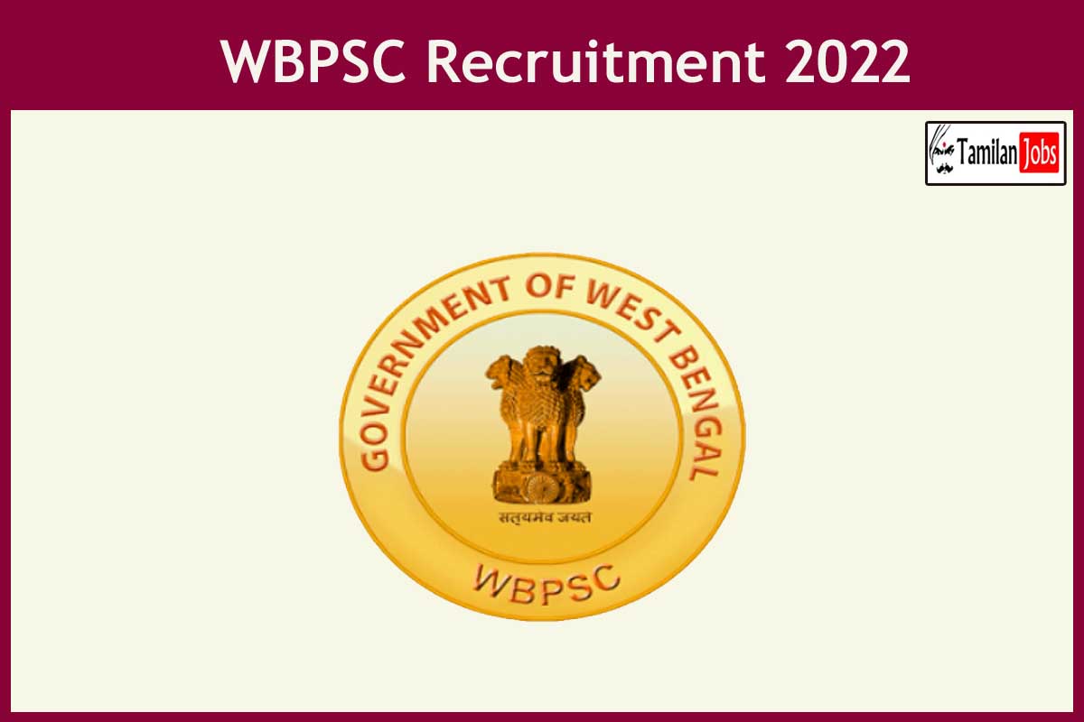 Wbpsc Recruitment 2022