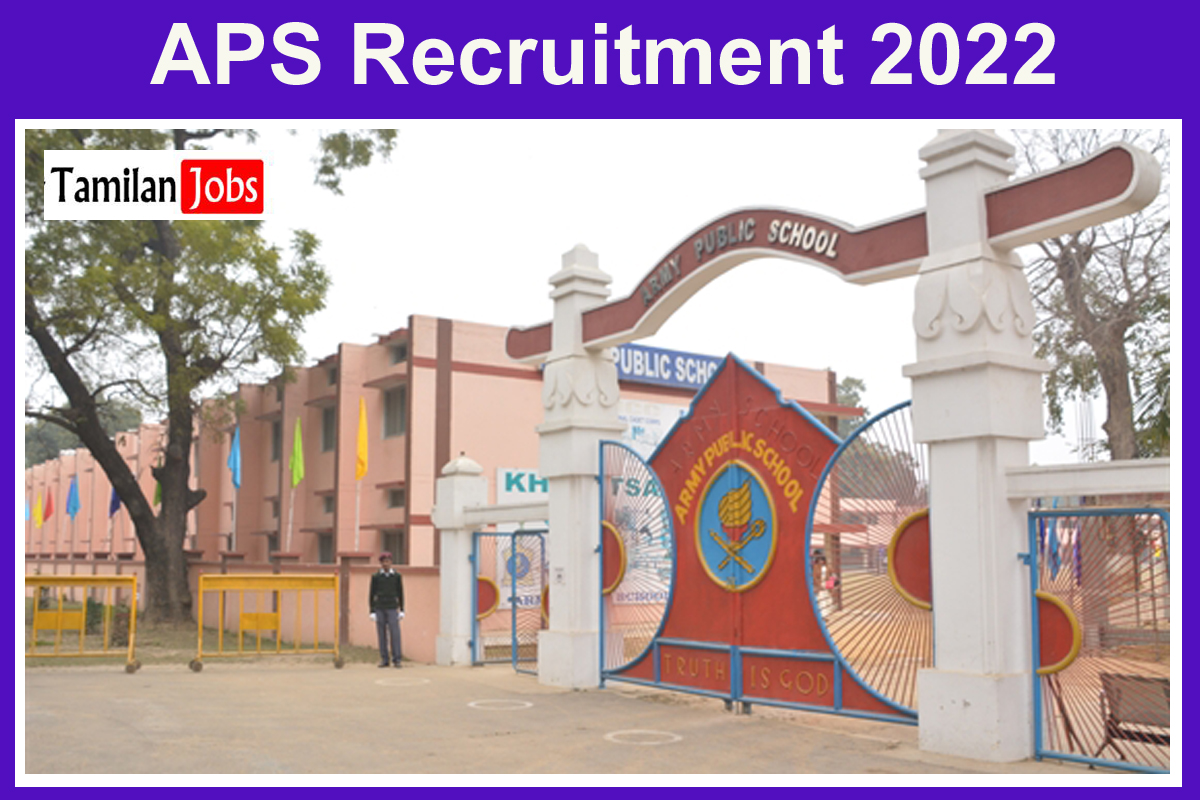 APS Recruitment 2022