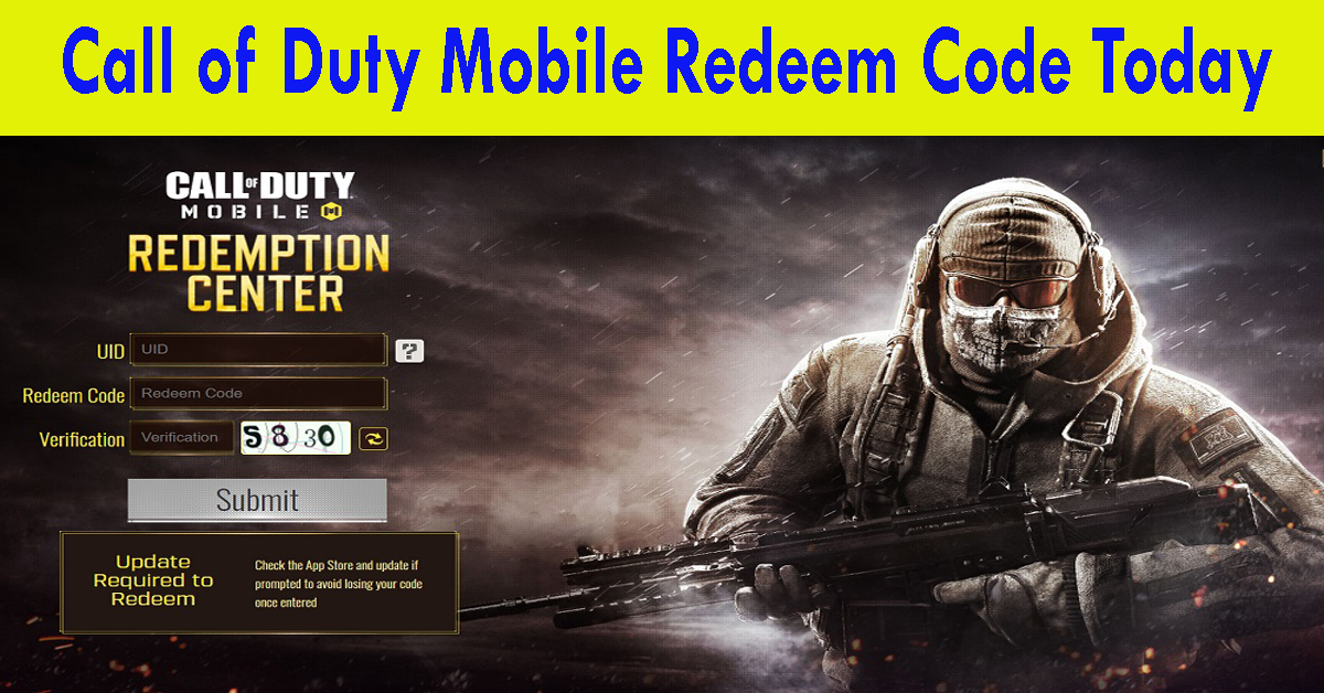 Call Of Duty Mobile Redeem Code Today 6 June 2022 (100% Working)