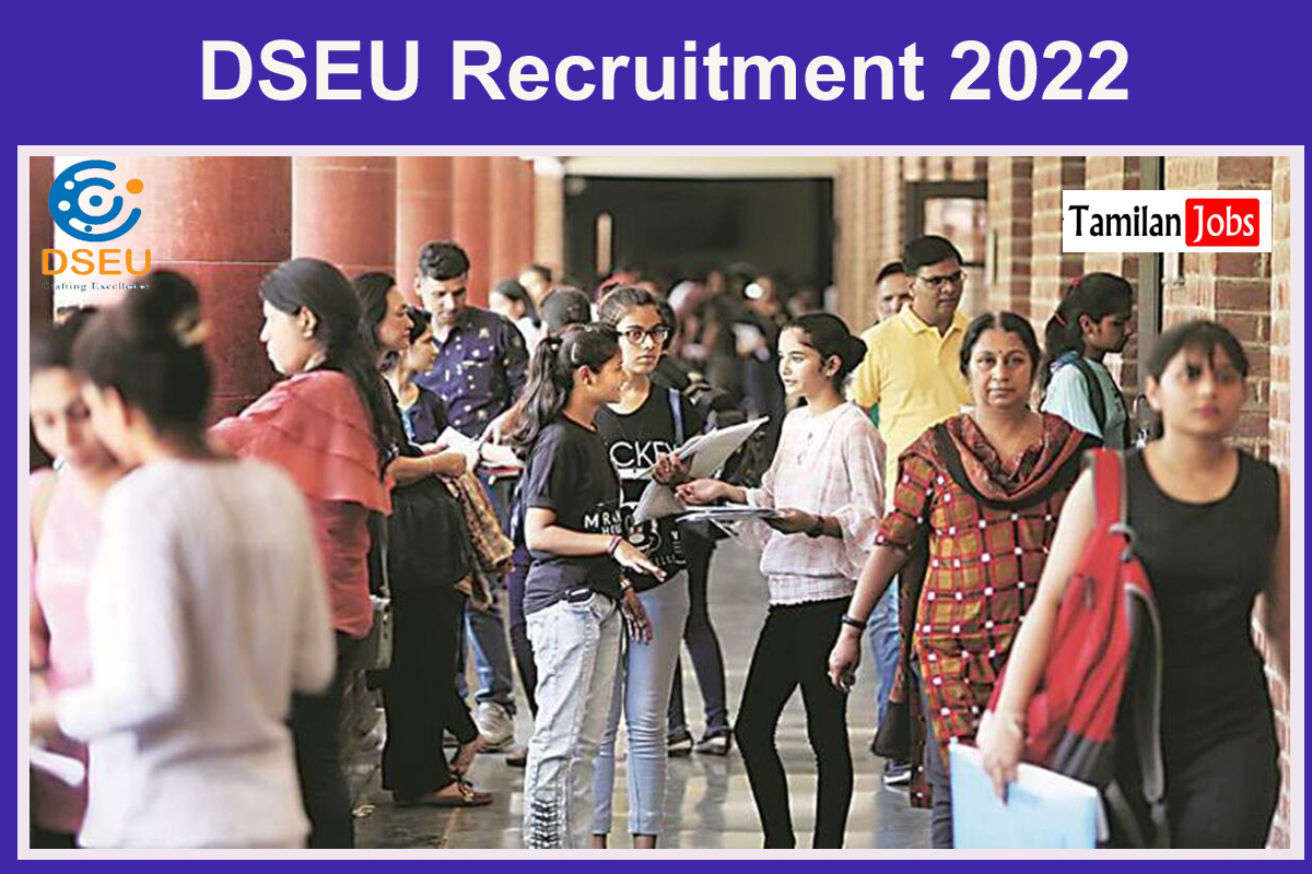 DSEU Recruitment 2022
