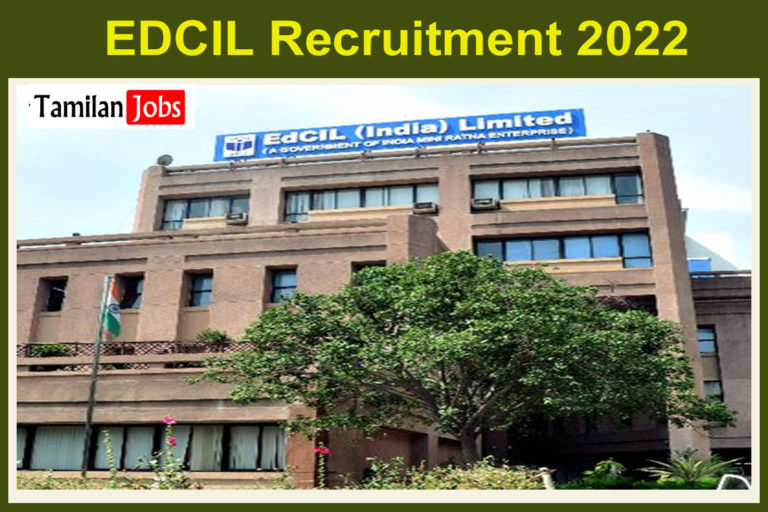 EDCIL Recruitment 2022