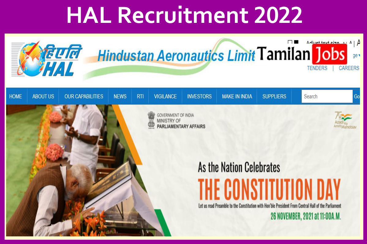 HAL Recruitment 2022