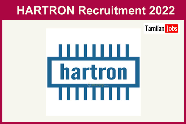 HARTRON Recruitment 2022
