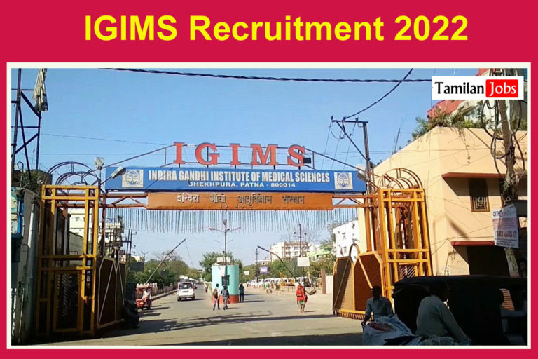 IGIMS Recruitment 2022