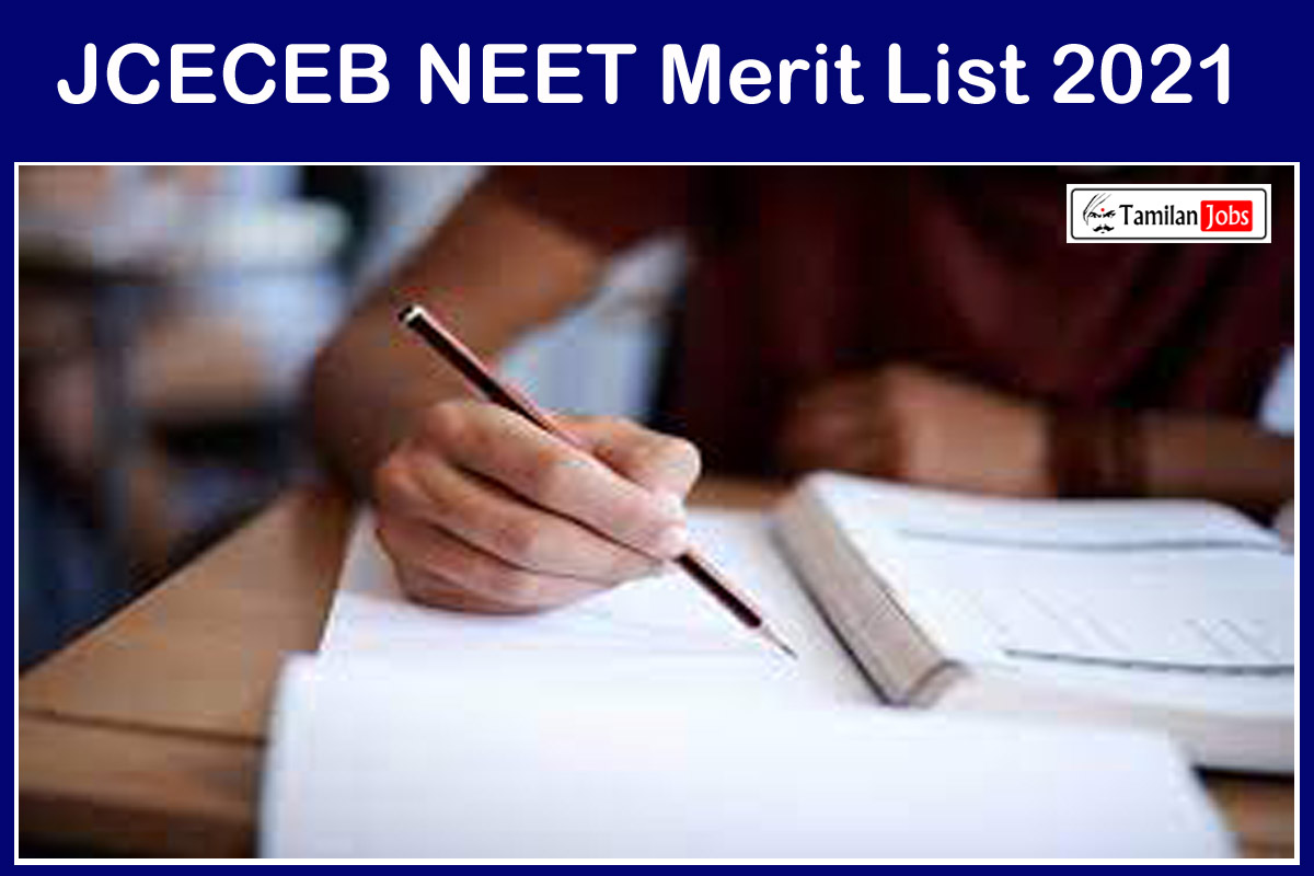Jceceb Neet Merit List 2021