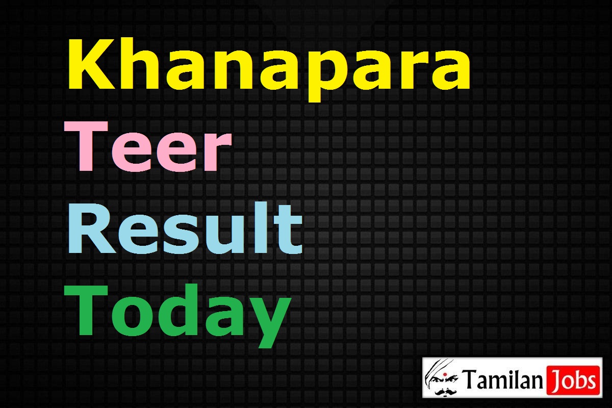 Khanapara Teer Result Today