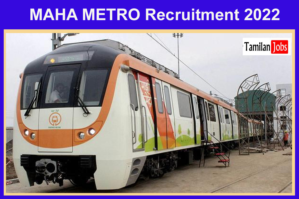 MAHA METRO Recruitment 2022