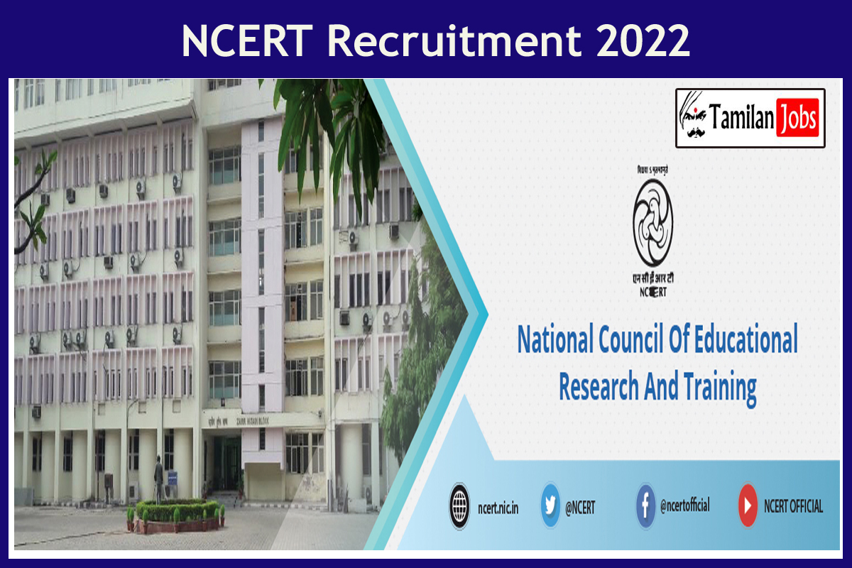 Ncert Recruitment 2022