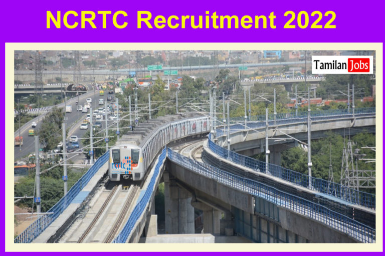 NCRTC Recruitment 2022 Out – Apply For Advisor, Consultant Vacancies, Apply Here!!!