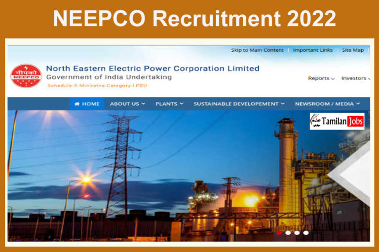 NEEPCO Recruitment 2022