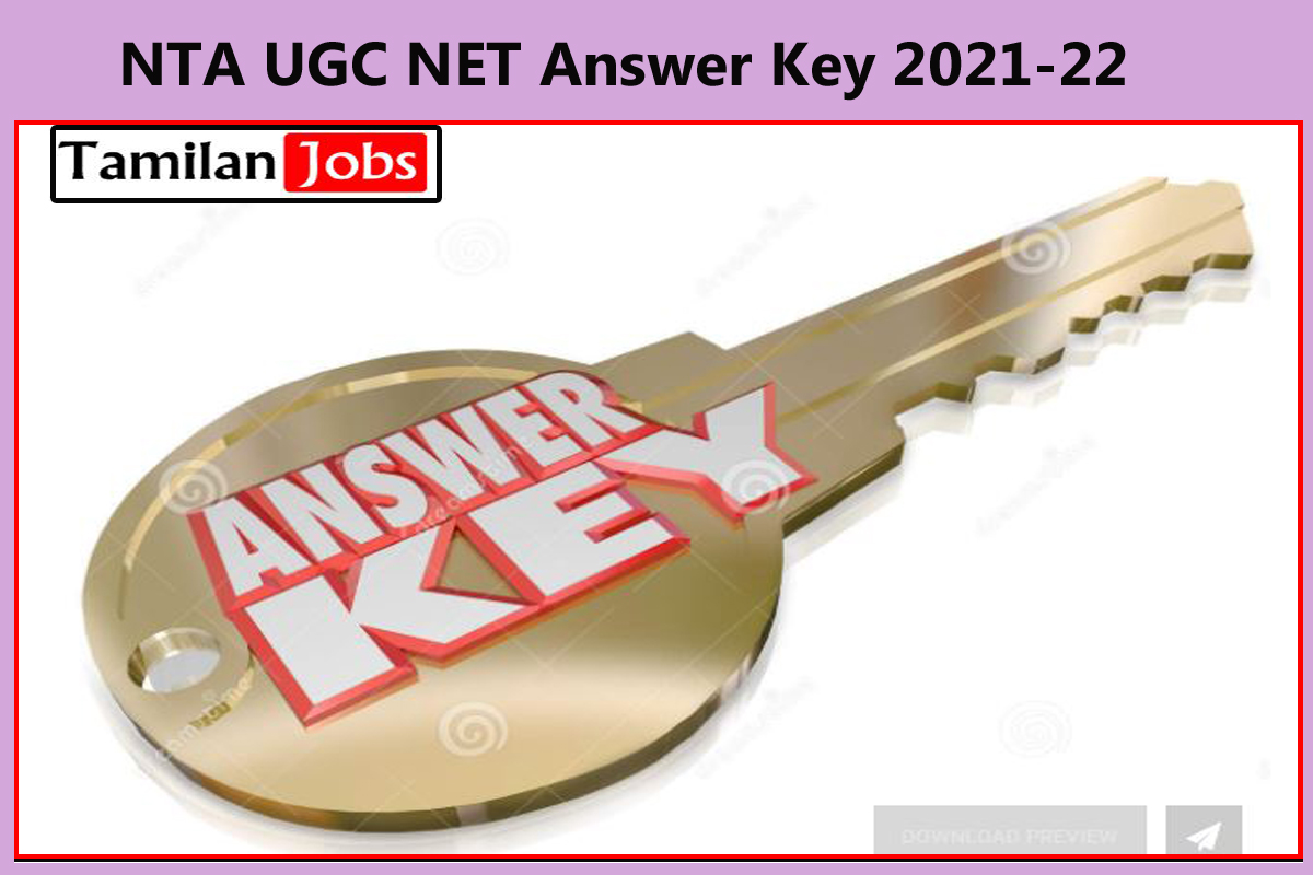 Nta Ugc Net Answer Key 2021-22 @ Ugcnet.nta.nic.in