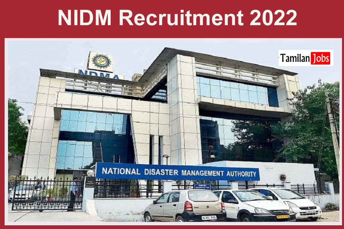 Nidm Recruitment 2022