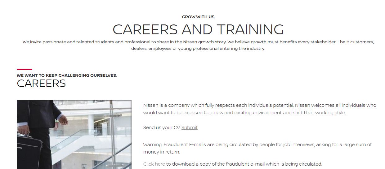 Nissan Current Job Openings - Tamilan Jobs Nissan Current Job Openings