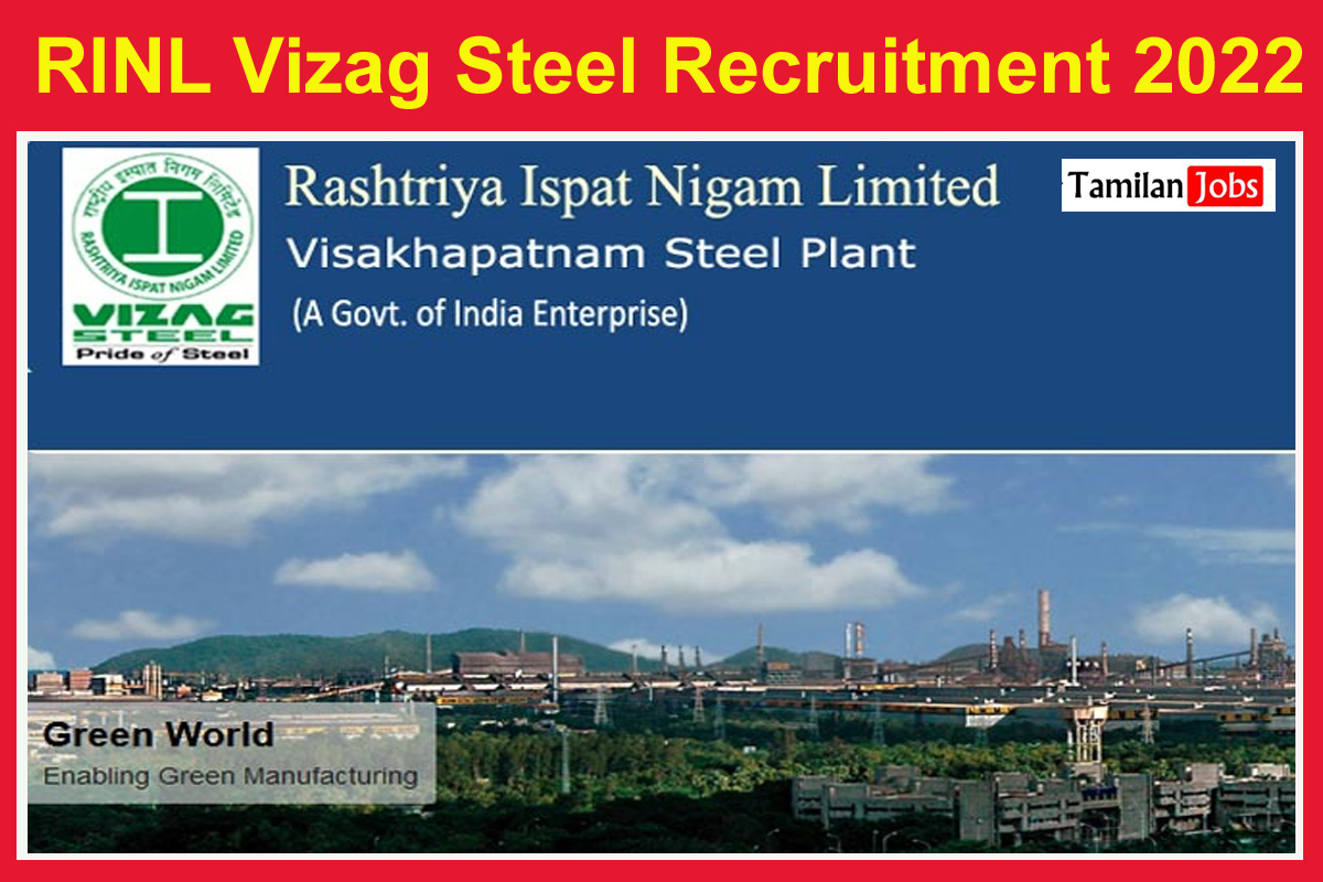 RINL Vizag Steel Recruitment 2022