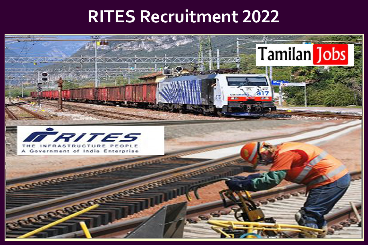 RITES Recruitment 2022 - Tamilan Jobs RITES Recruitment 2022