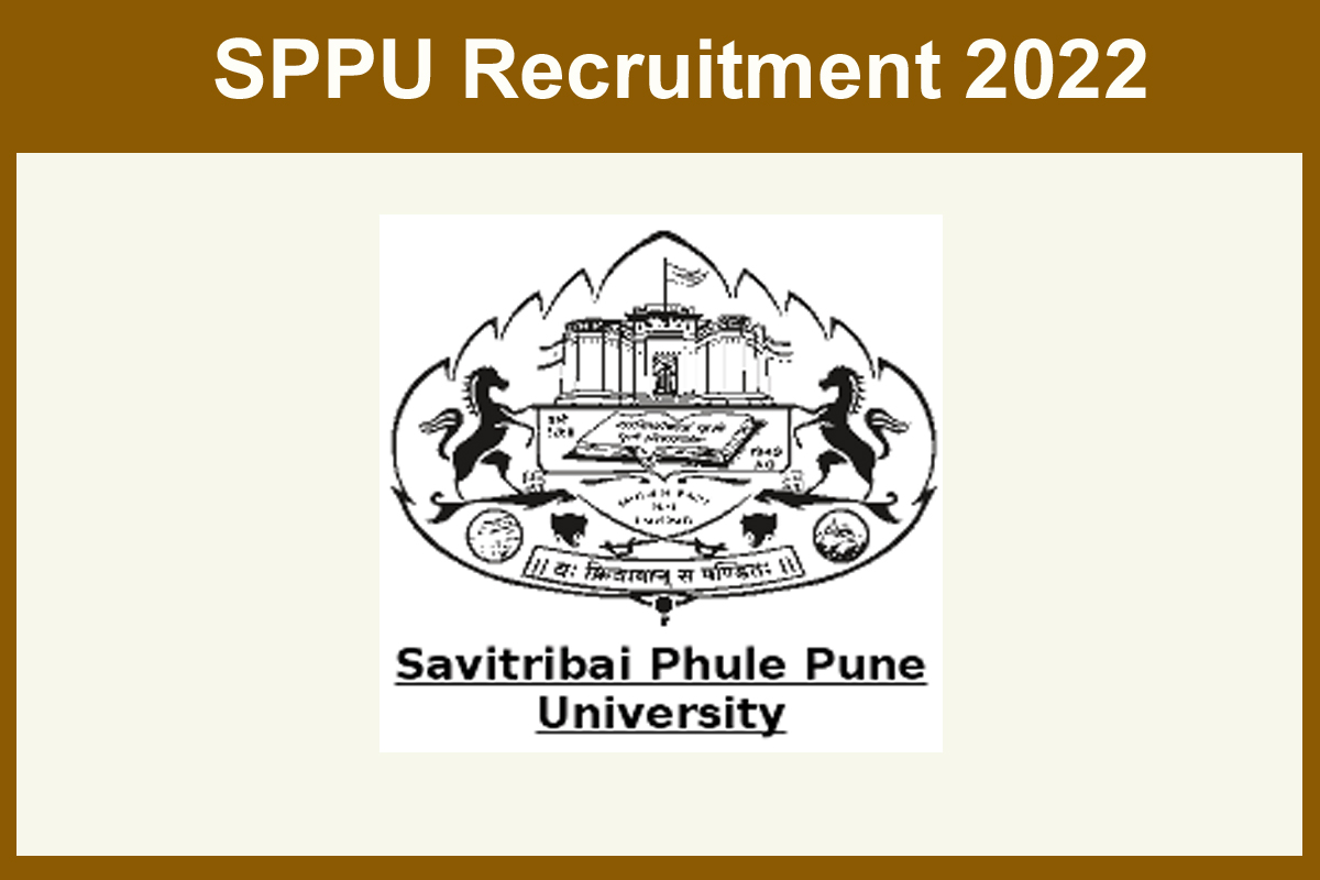 SPPU Recruitment 2022