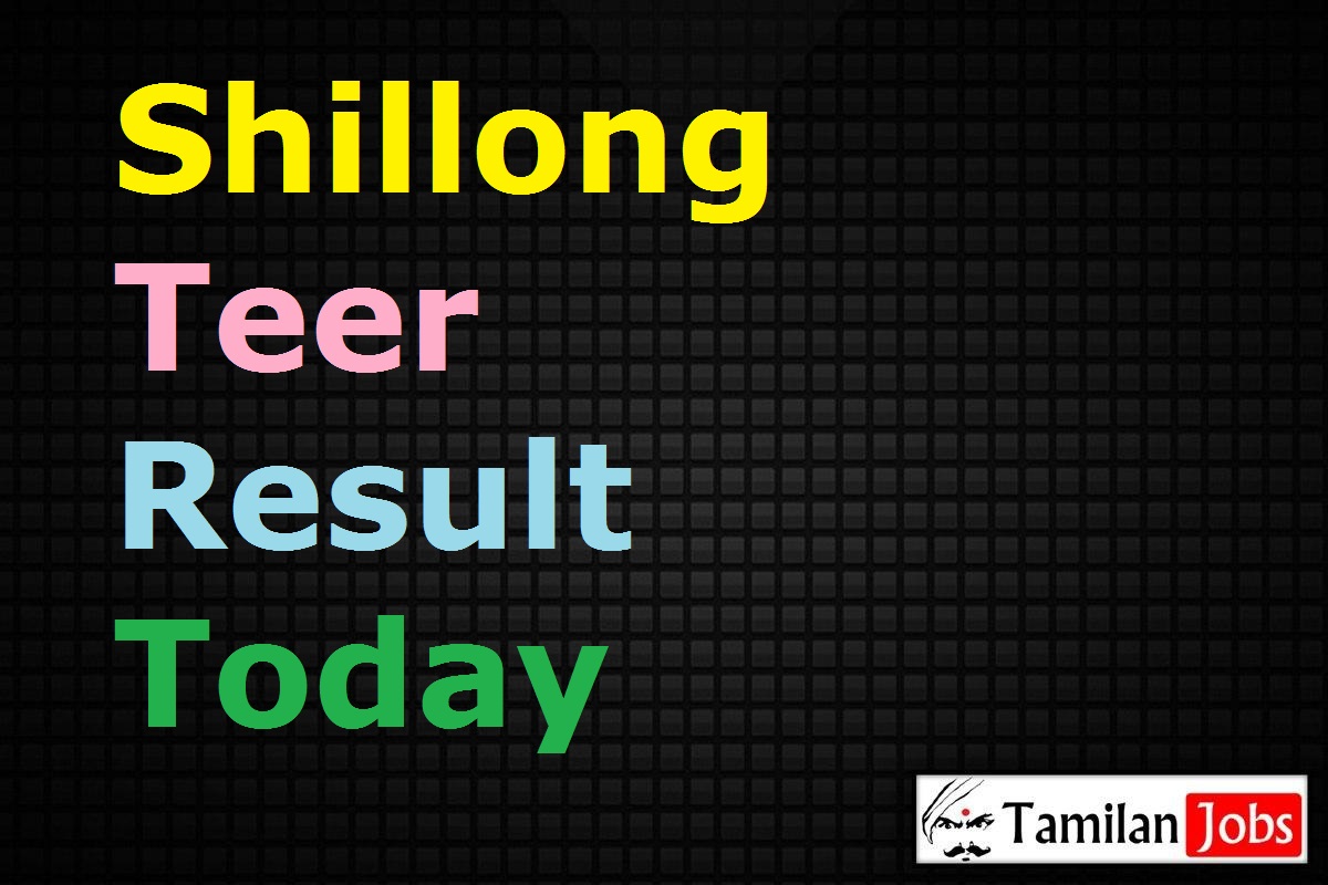 Shillong Teer Result Today