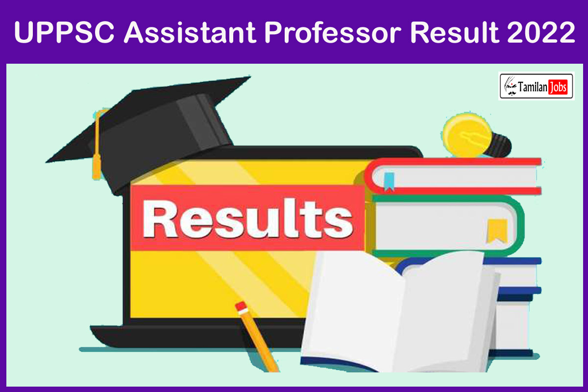 UPPSC Assistant Professor Result 2022