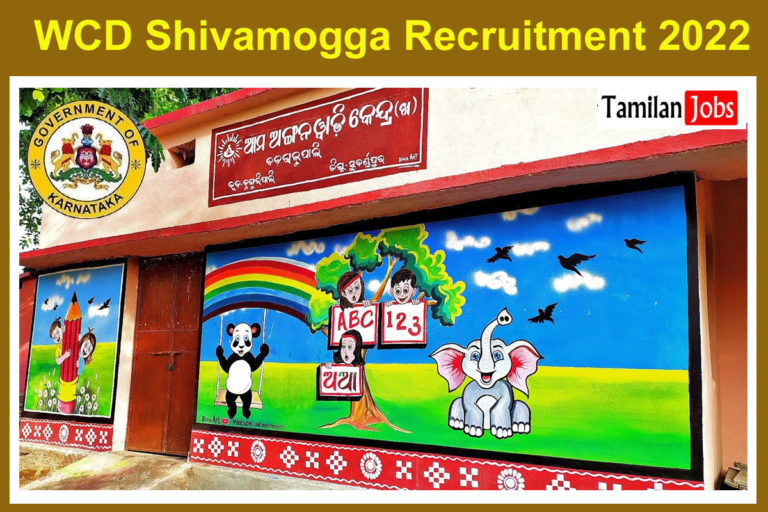 WCD Shivamogga Recruitment 2022