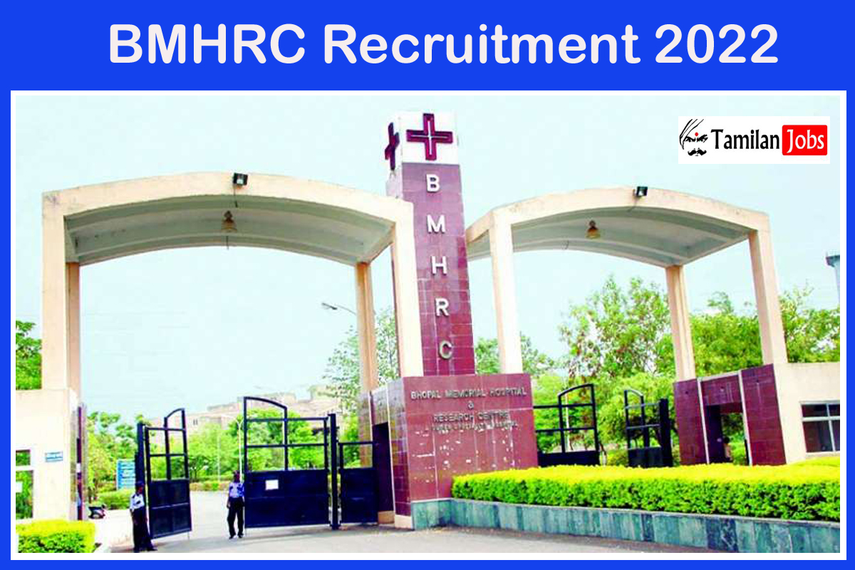 Bmhrc Recruitment 2022