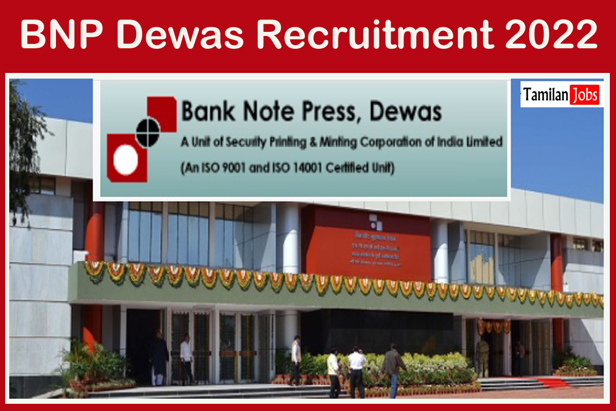 BNP Dewas Recruitment 2022