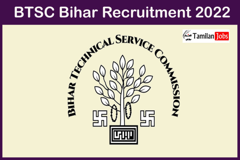 BTSC Bihar Recruitment 2022