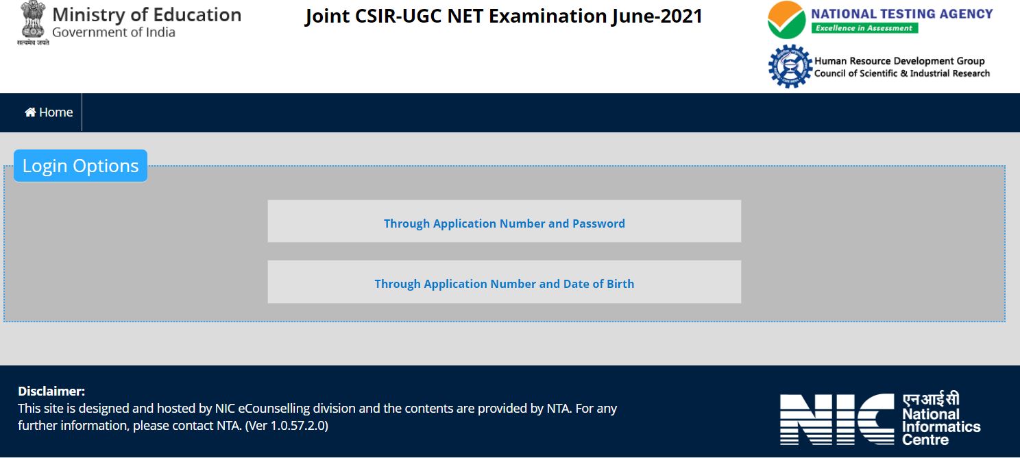 CSIR UGC NET Answer Key 2022