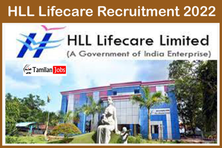 HLL Lifecare Recruitment 2022
