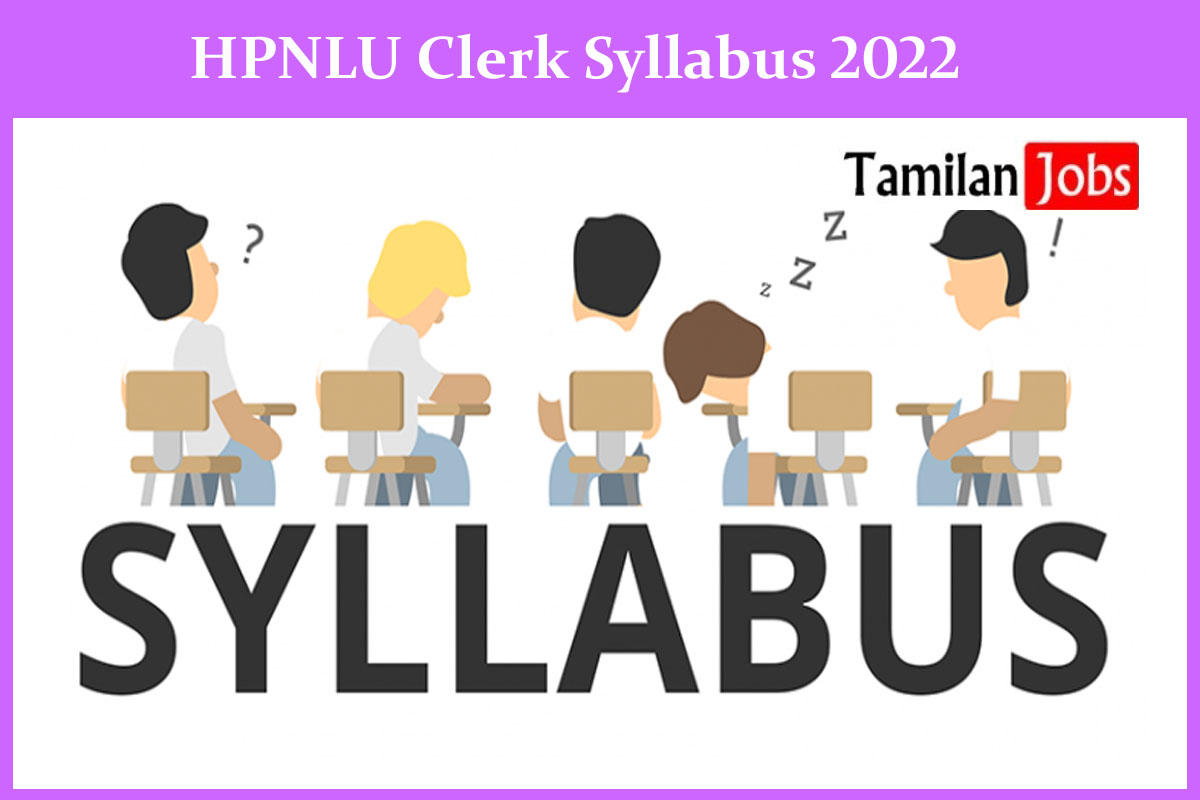 HPNLU Clerk Syllabus 2022