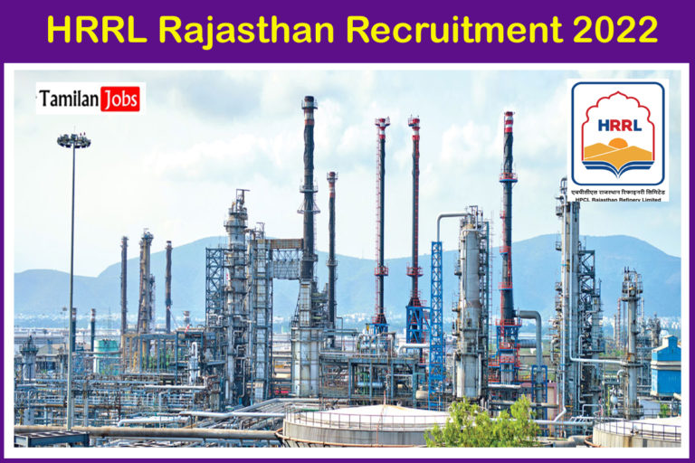 HRRL Rajasthan Recruitment 2022