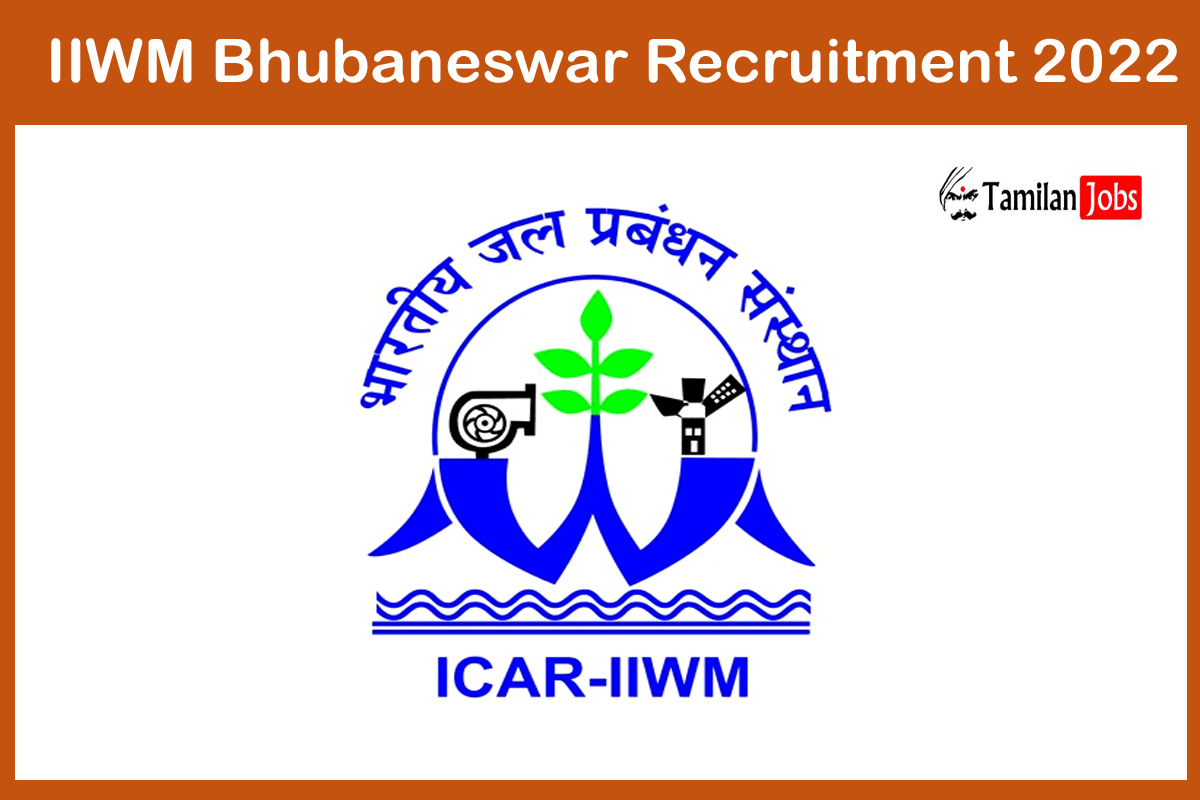IIWM Bhubaneswar Recruitment 2022