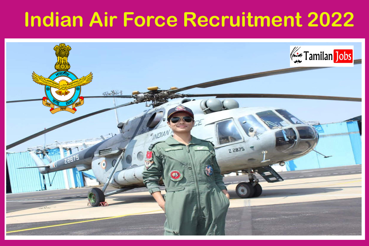 Indian Air Force Recruitment 2022 Out Apply Online For Various Airmen