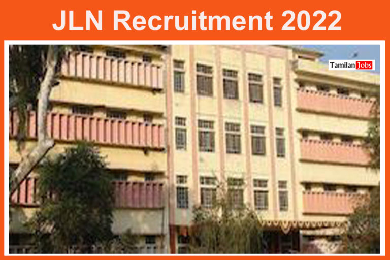 JLN Recruitment 2022