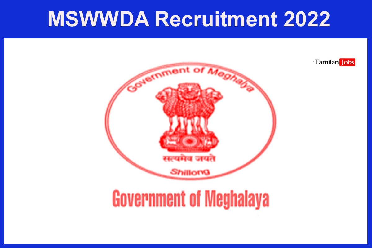 MSWWDA Recruitment 2022