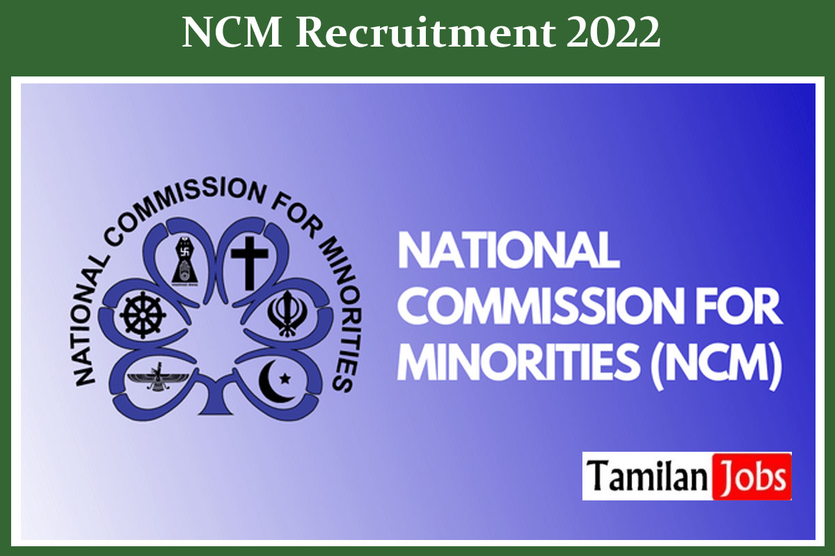NCM Recruitment 2022