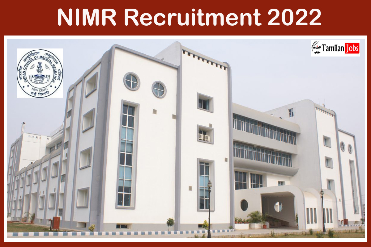 NIMR Recruitment 2022