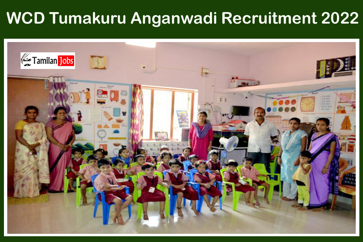 WCD Tumakuru Anganwadi Recruitment 2022