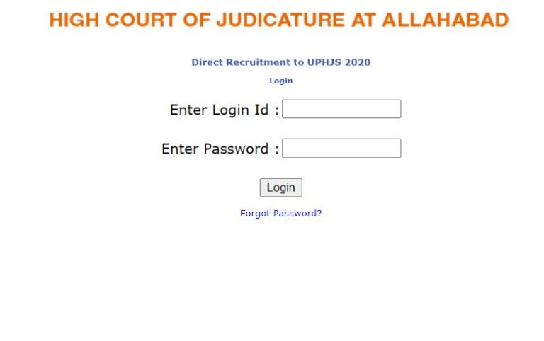 Allahabad High Court UPHJS Admit Card 2022
