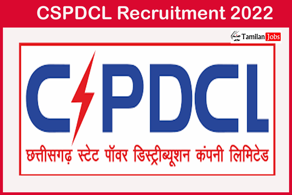 CSPDCL Recruitment 2022