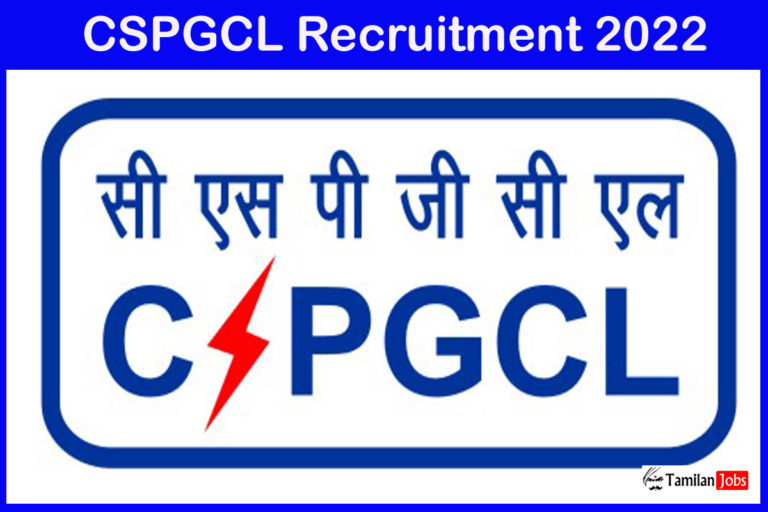 CSPGCL Recruitment 2022