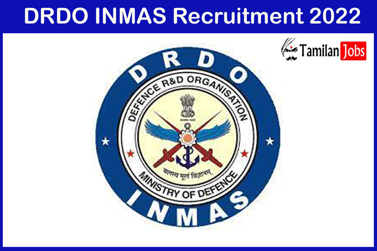 DRDO INMAS Recruitment 2022