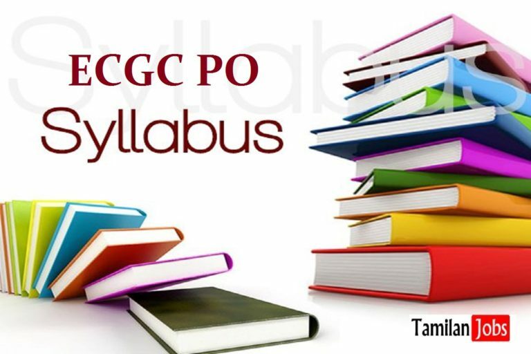 ECGC PO Syllabus 2022