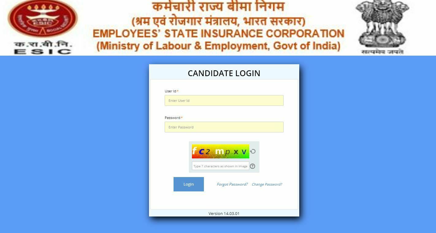 ESIC IMO Admit Card 2022